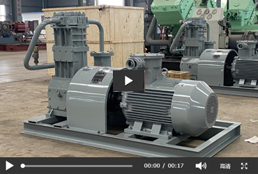 卸車壓縮機工作原理示意圖